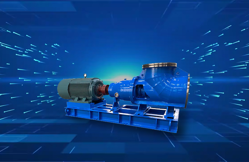 Axial flowpumpe